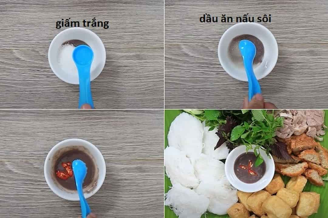 Hướng dẫn pha mắm tôm với giấm, dầu ăn mà không cần nấu