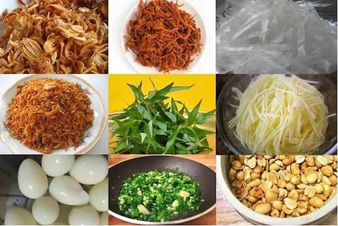 Các nguyên liệu cơ bản