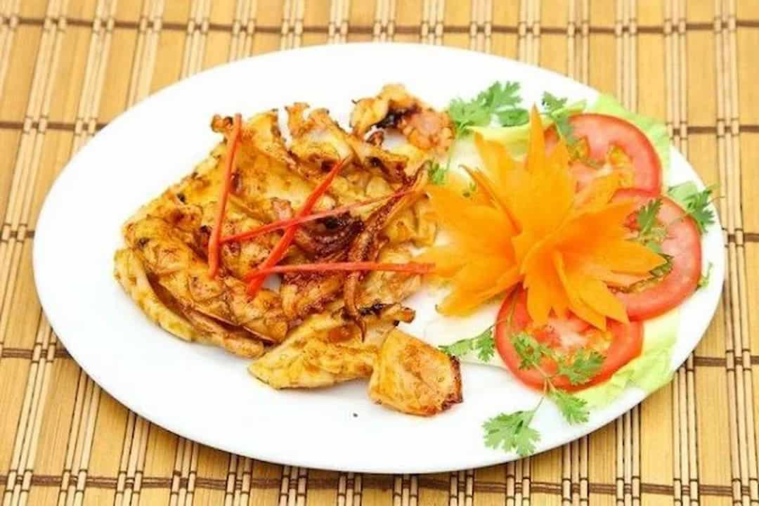 Mực nướng chao ngon nhâm nhi ngày đông về