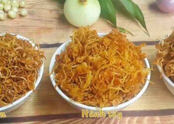 Hành phi món ăn thơm ngon được nhiều người yêu thích