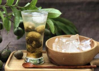 Uống nước quả sấu ngâm rất tốt cho sức khỏe