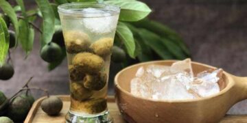 Uống nước quả sấu ngâm rất tốt cho sức khỏe