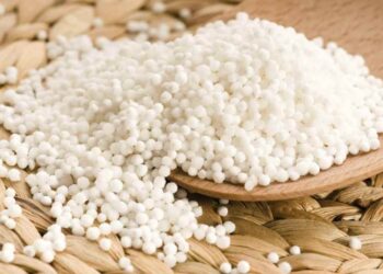 Loại bột khoai màu trắng rất gần gũi với người dân miền Tây