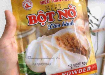 Bột làm nở có thể tìm mua ở tiệm tạp hóa gần nhà