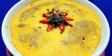 Mắm chưng thịt ba rọi