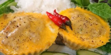 Mắm ruốc chưng trứng