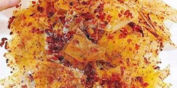 Bánh tráng trộn sa tế