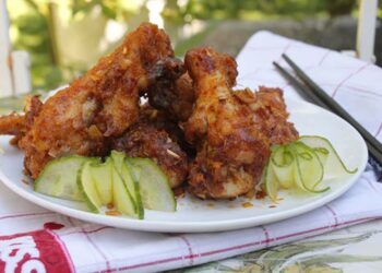Gà sốt sa tế - Các món ăn với sa tế