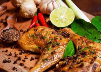 Gà nướng mắc khén thơm ngon