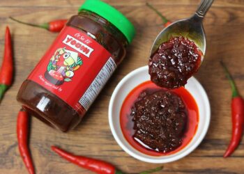 Nguyên liệu làm ớt sa tế ăn hủ tiếu