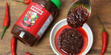 Nguyên liệu làm ớt sa tế ăn hủ tiếu