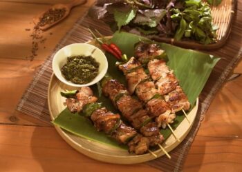 Cách làm thịt nướng mắc khén hạt dổi rừng