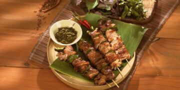 Cách làm thịt nướng mắc khén hạt dổi rừng